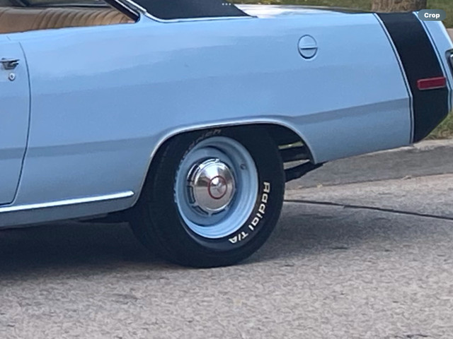 Dodge Mopar Swinger steelie 14 inch rims with Dog dish  caps in Tires & Rims in City of Toronto - Image 3