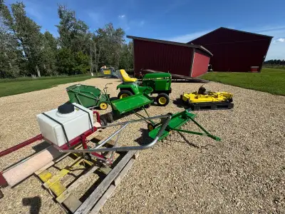 John Deere 316 Lawn Care package, View more