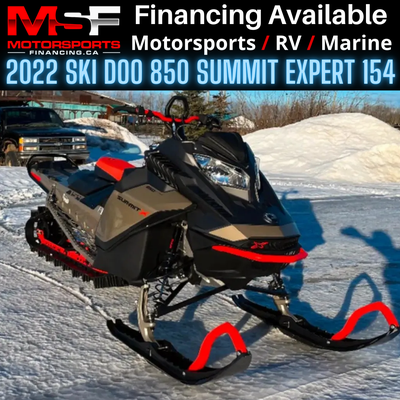 Welcome to Motorsports Financing - Kelowna! 2022 Skidoo 850 Summit Expert 154