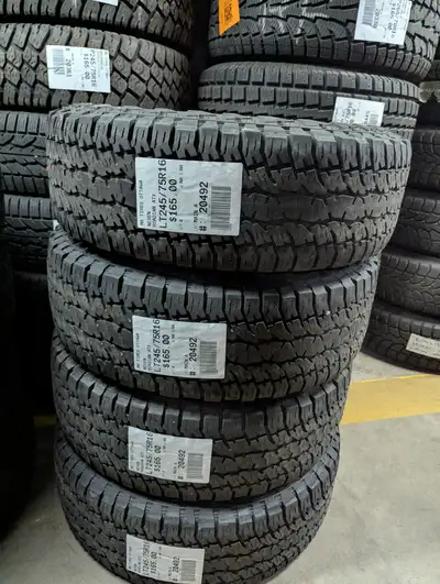 SET OF 4X LT245/75R16 245/75/16 NEXEN ROADIAN ATX TAG # 20492 ** Please read details below ** MR. TI...