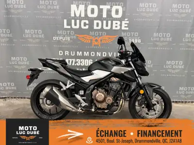 2019 Honda CB500F ABS Honda CB500F ABS 2019 35 162 KM FREINS ABS MOTO IMMATRICULÉE RÉGULIÈRE À LA SA...
