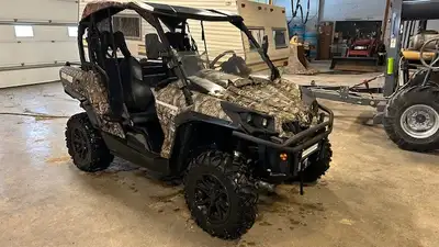 This side by side is in excellent shape, always sheded, and well maintained. • 800CC Rotax® V-twin e...