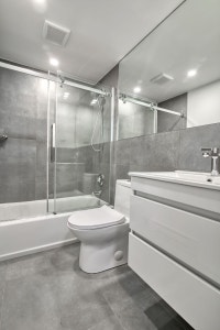 Semi-renovated Akelius one bedroom apartment for rent. Located near Sherbrooke in the Guy -Concordia... (image 3)