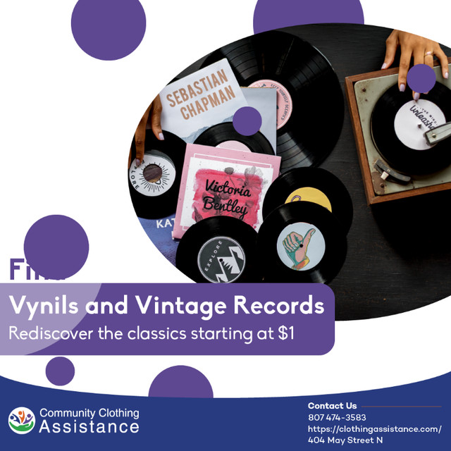 Vintage Records starting as low as $1 and up! in Arts & Collectibles in Thunder Bay
