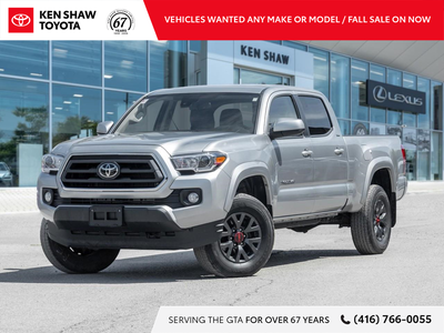 Celestial Silver Metallic 2023 Toyota Tacoma Base V6 AWD! Push Button Start / Alloy Wheels / Heated...
