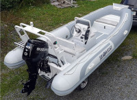 SUMMER Sale - SeaBright 15 foot Hypalon RIB (RHIB)