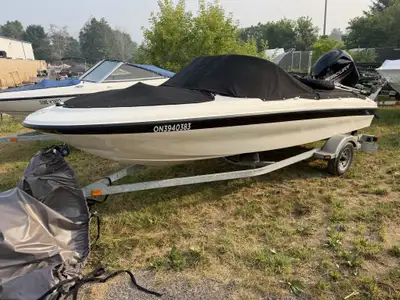 For sale is a 2013 Bayliner 160 Bowrider in excellent condition with a 90 HP Mercury outboard and on...