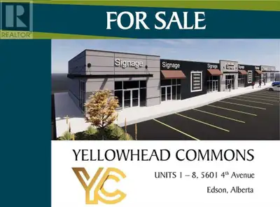 FOR LEASE OR SALE – LIMITED AVAILABILITY! Introducing Yellowhead Commons, a brand-new commercial dev...