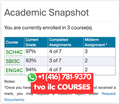 TVO ILC COURSES HELP/ ENTIRE COURSE/ ASSIGNMENT HELP, EXAM HELP, View more
