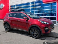 Clean Carfax, One owner, Super Low Kilometers, Beautiful Hyper Red 2021 Kia Sportage EX AWD, 6-Speed... (image 7)