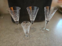 Pinwheel Crystal goblets Red Deer Alberta Preview