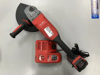 Milwaukee 7"/9" Grinder with Battery and Charger, View more