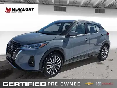 This Nissan Kicks SV is powered by a 1.6L I4 engine paired with a continuously variable transmission...
