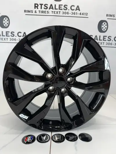 Set of 4 NEW ART ONE Rims 19 inch FITS: Chevy, Buick, BMW, GMC, Cadillac, Honda, Acura, AND OTHERS (...