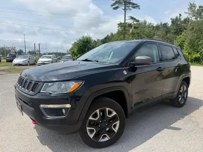 2018 JEEP COMPASS TRAILHAWK 4X4 ABSOLUTELY GORGEOUS NO ACCIDENTS MUST SEE ONLY $138.66 BI WEEKLY WIT...