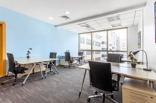 Access a bright and inspiring office space to rent designed to help teams of five to do their best w...