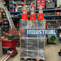 Value Industrial Traffic Safety Cones Durable Material 250 Count