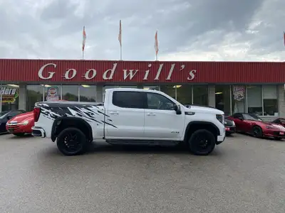 The 2022 GMC Sierra 1500 AT4 is a powerful and rugged full-size pickup built for serious work and of...