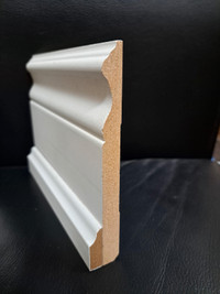 5 1/4" MDF Colonial Baseboard x12 for sale .80/ft
