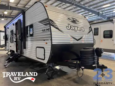 Jayco Jay Flight SLX 260BHW Travel Trailer. The Jay Flight SLX is so compact and easy to tow, you mi...