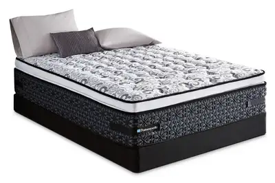 Sealy Posturepedic Eurotop wth Titanium Pocket Coil Memory Foam, View more