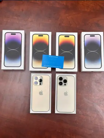 "iPhone 13/14/14 Pro Models Available - Perfect Condition!, View more