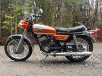 1971 YAMAHA R5 R5B R5C RD RZ TWIN 350 MOTO MOTORCYCLE VINTAGE