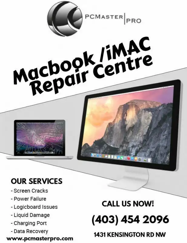SPECIALITY iMAC/MACBOOK REPAIR SERVICES w/ 90 DAYS WARRANTY in Services (Training & Repair) in Calgary - Image 4
