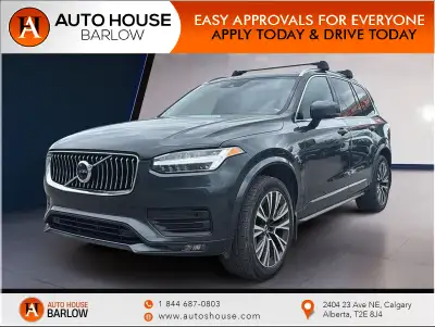 2020 VOLVO XC90 T6 WITH 158256 KMS & AWD. WITH AC, NAVIGATION, RADIO, PANO ROOF, PUSH BUTTON START,...