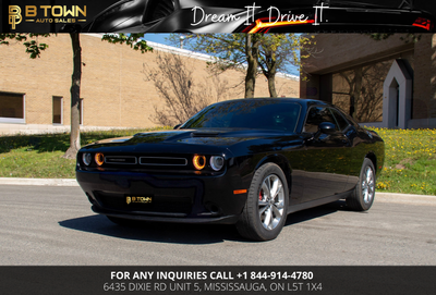 2021 Dodge Challenger SXT AWD delivers classic American muscle styling, everyday comfort, and strong...