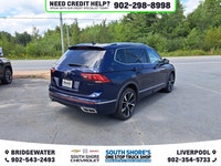 Recent Arrival! Atlantic Blue Metallic 2022 Volkswagen Tiguan Highline 4Motion AWD 8-Speed Automatic... (image 4)