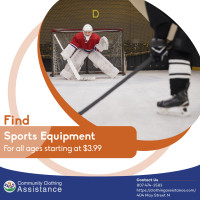 Find Sports Equipment starting at 3.99!