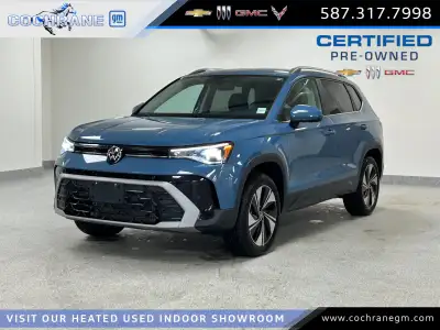 2026 Volkswagen Taos Comfortline Blue 1.5L I4 Turbocharged DOHC 16V LEV3-SULEV30 174hp AWD We are Co...