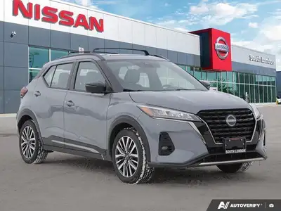 Recent Arrival! CARFAX Canada No Reported Accidents CARFAX Canada One Owner 2023 Nissan Kicks SR 4D...