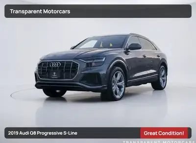 2019 Audi Q8 3.0T Progressive Quattro Tiptronic With 74,878kms Only! It Comes With Black Headliner,...
