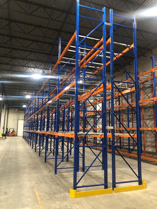 20' x 42" HD 13ga redirack end frames Uprights pallet racking in Industrial Shelving & Racking in Mississauga / Peel Region - Image 2