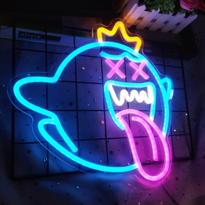 NEW LED KING BOO NEON WALL SIGN DECOR FMW8192, View more