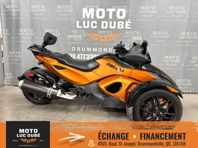 2011 Can-Am Spyder RS-S SM5 in Sport Touring in Drummondville - Image 2
