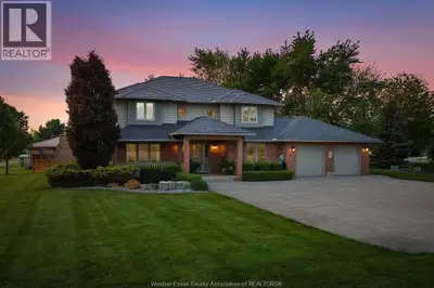 WELCOME to 11108 11TH Concession, McGregor. This Original Owner Built Home (1988) stands out with ti...