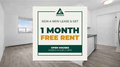 OPEN HOUSE: MARCH 28 | 1-4PM Get Your First Month Free!* Get One Month Free Rent!* Our renovated sui...
