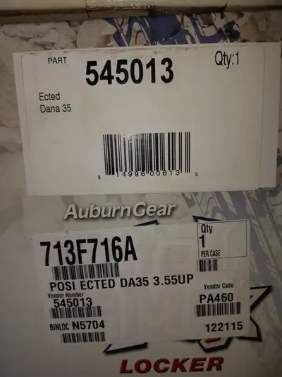 Auburn electric posi Several in stock,can ship Call or text 204-990-2914 ___________________ up to 2...