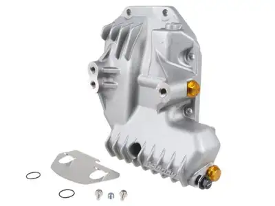 This is the Greddy High Capacity Rear Differential Cover. This cover features an offset design that...