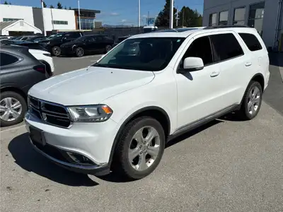 JUST ARRIVED!!! BC VEHICLE!!! LOADED LIMITED MODEL!! NAVIGATION!!! 3RD ROW SEATING!! 2015 Dodge Dura...