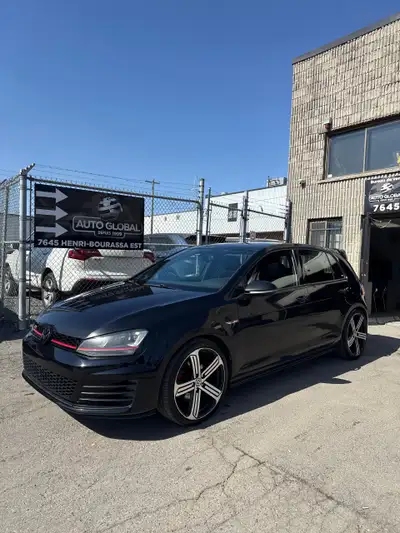 Auto Global - Montréal 2016 Volkswagen Golf GTI JAMAIS ACCIDENTÉE Navigation Caméra de Recule Sieges...