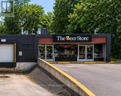 This 3216 sq.ft. former beer store fronting Highway 7 near junction with Highway 38 (AADT 5,000- 7,0...