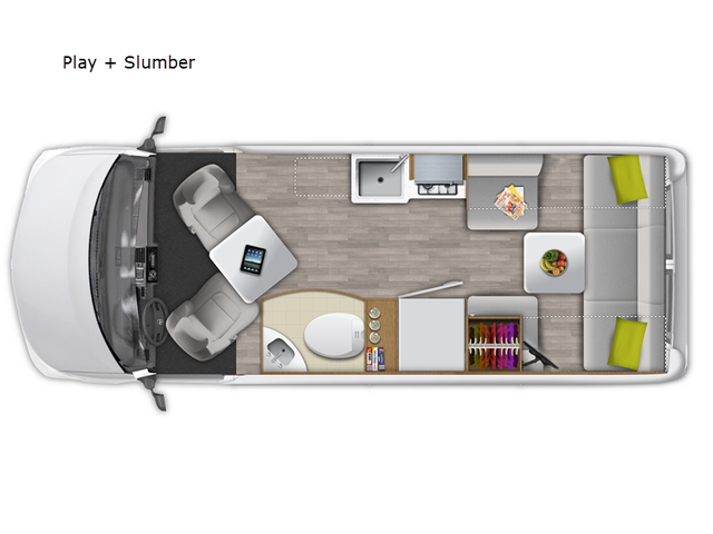 2026 Roadtrek Roadtrek PLAY PLUS SLUMBER in RVs & Motorhomes in Edmonton - Image 3