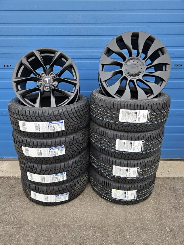 4163356214 Tesla Model 3 winter tire package 18" 23545R18 JSPEC in Tires & Rims in Markham / York Region - Image 2