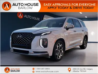 2021 HYUNDAI PALISADE CALLIGRAPHY ULTIMATE WITH AWD AND 126326 KMS. WITH NAVIGATION, BACKUP CAMERA,...