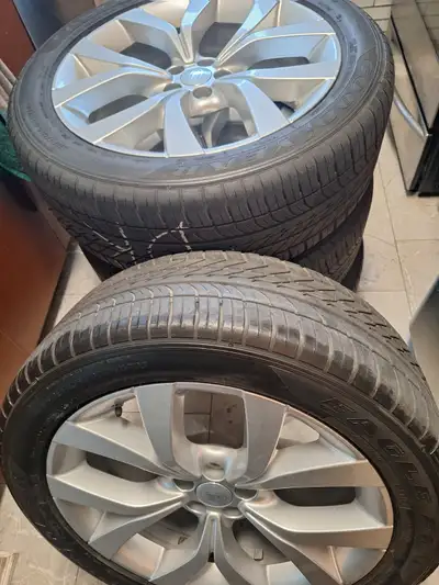 4 Genuine OEM Land Rover Evoque rims 5-spoke Y- aluminum alloy wheel Size: 20 inch New Condition - n...