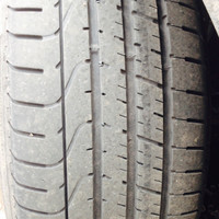 2 x 285/35/23 PIRELLI p zero Summer tires 75 % tread left good c